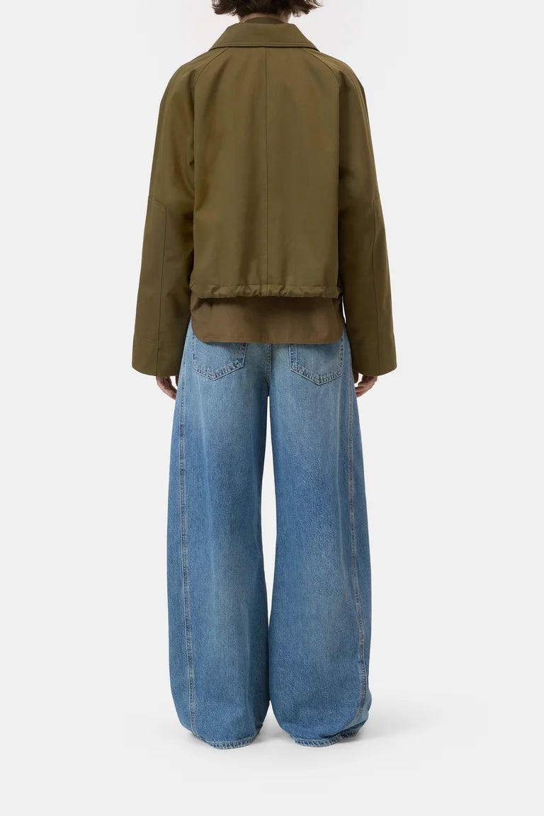 Closed Bomberjas Olive Green