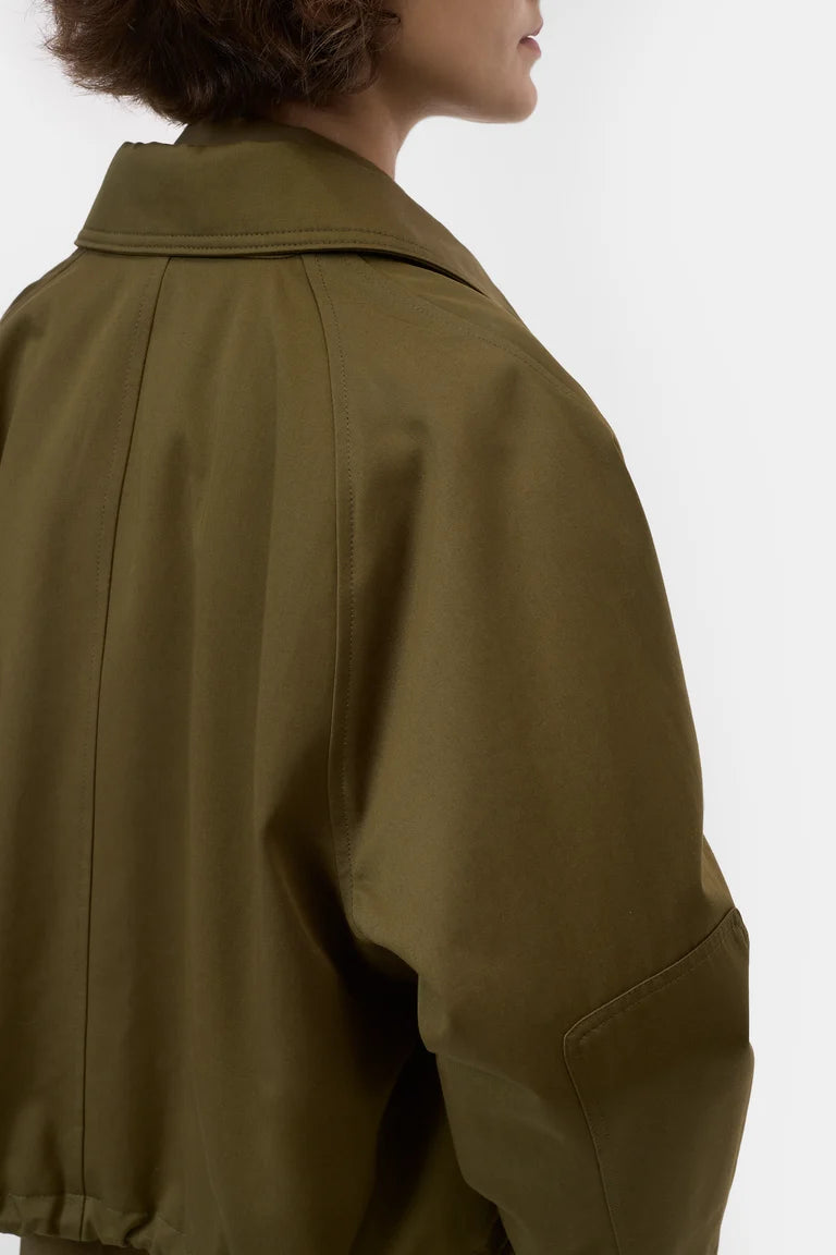 Closed Bomberjas Olive Green