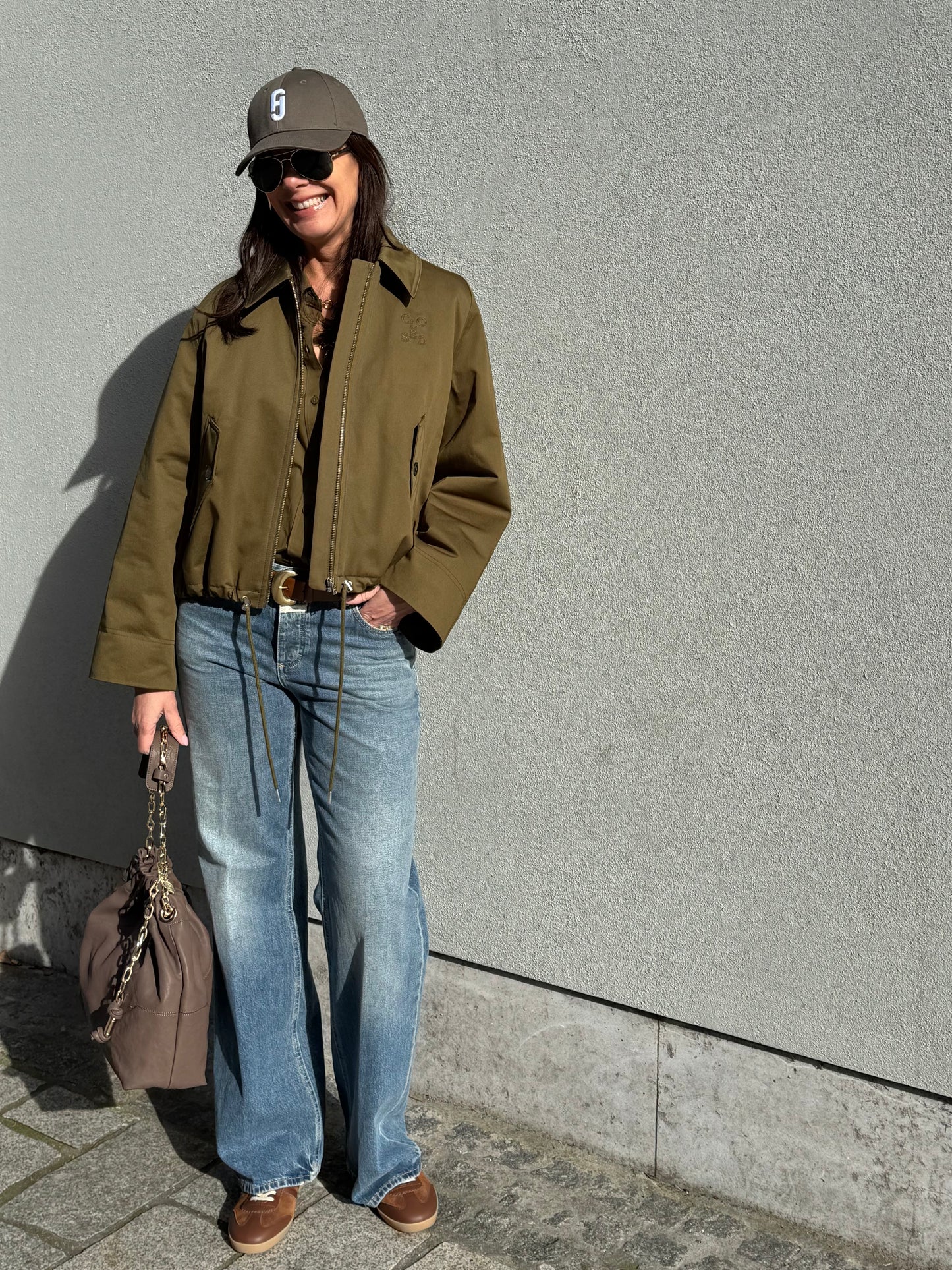 Closed Bomberjas Olive Green