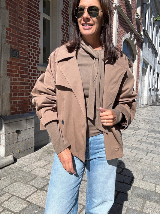 Eleh Trench Marrone