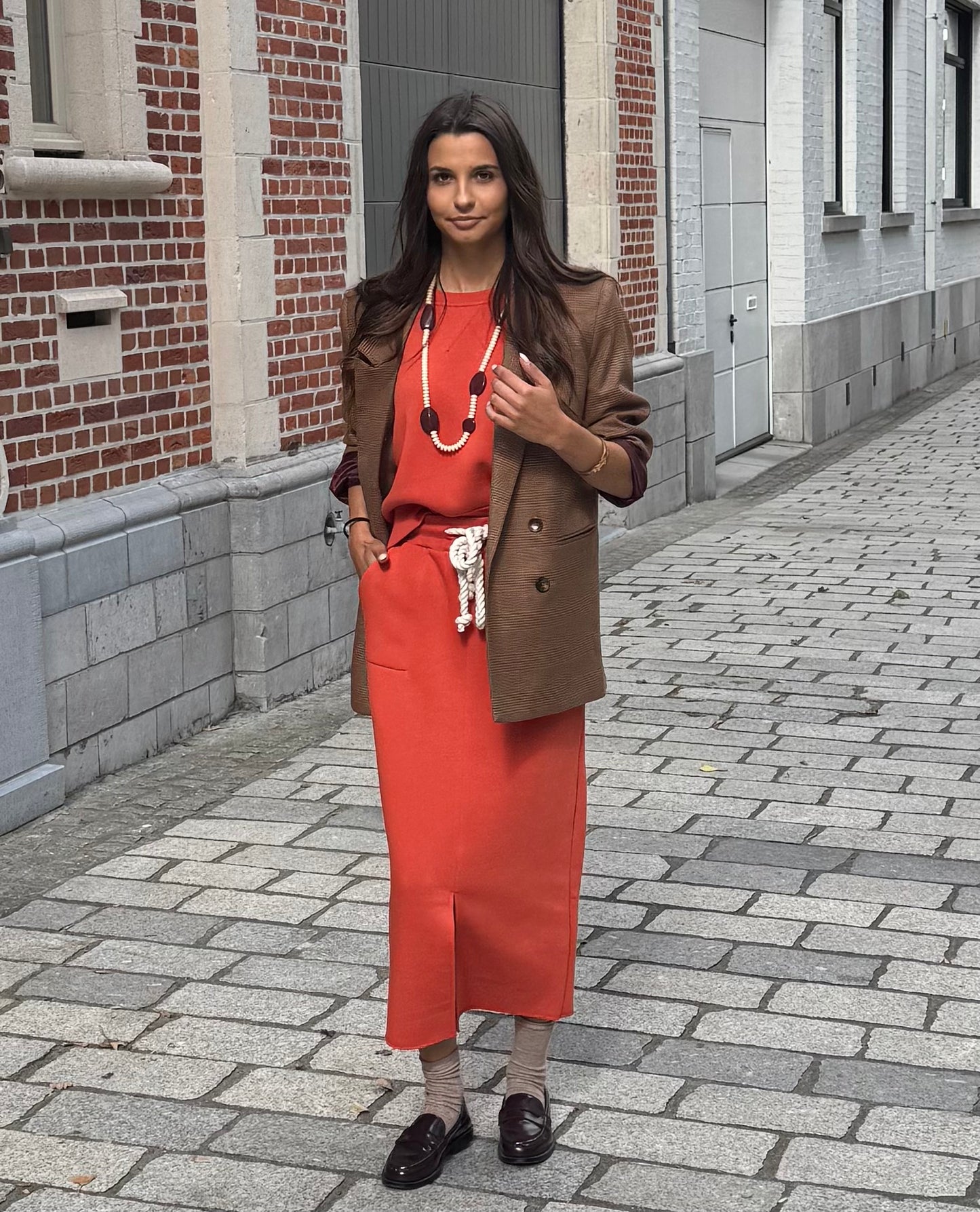 Re/Born Rok Estelle Burnt Orange
