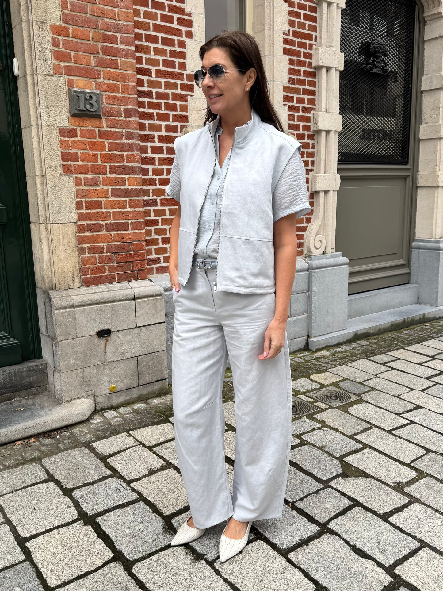 Samsoe Samsoe Bloes Samina Gray Dawn