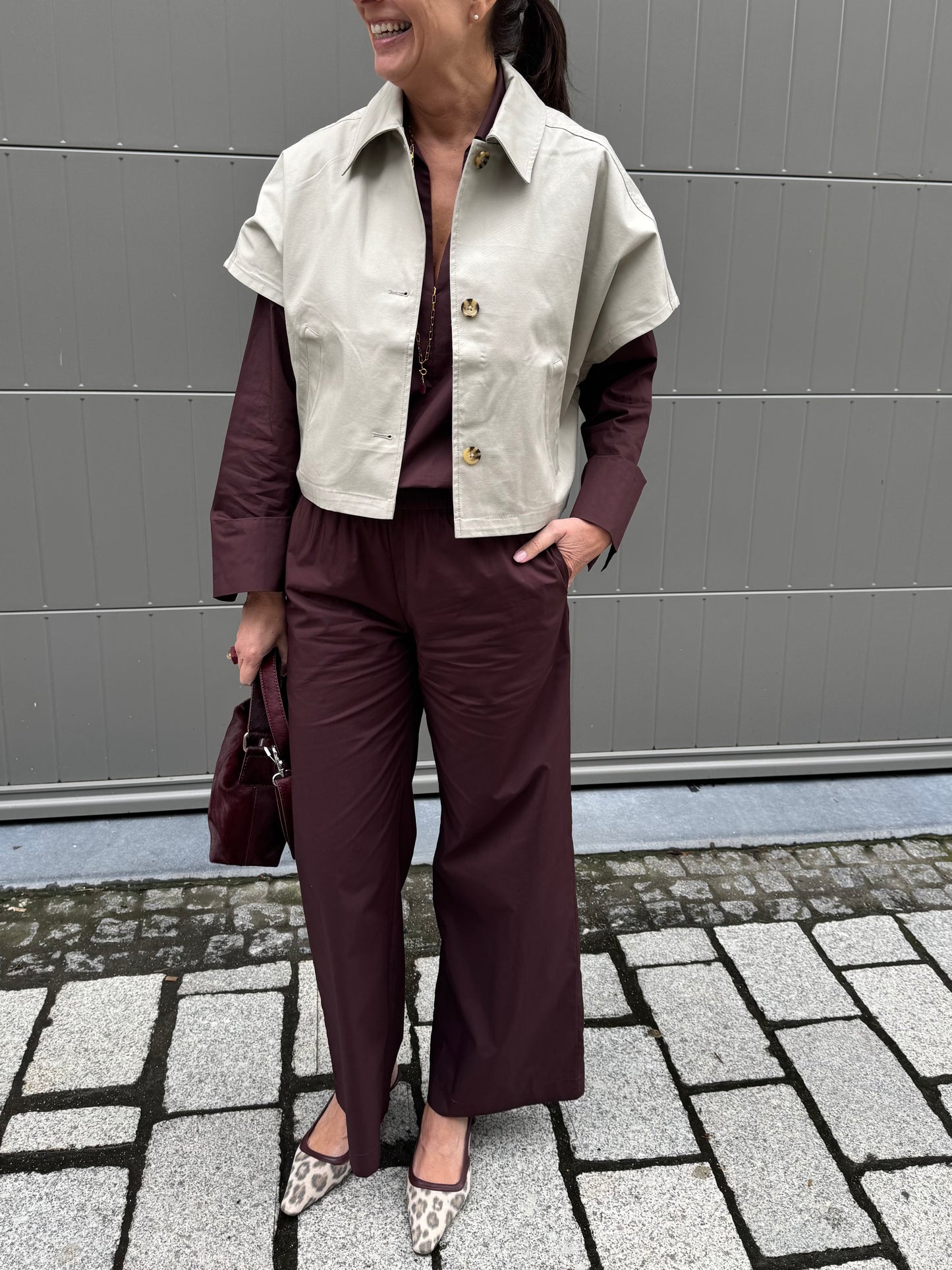 Leveté Room Waistcoat Piper 1 Light Sand