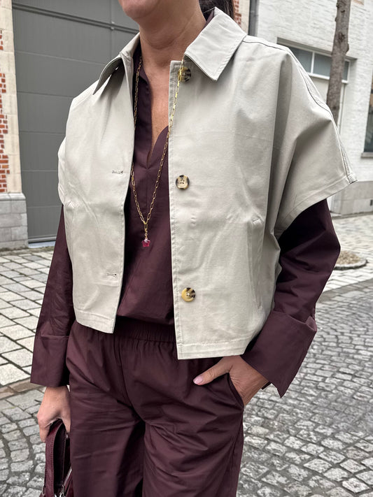 Leveté Room Waistcoat Piper 1 Light Sand