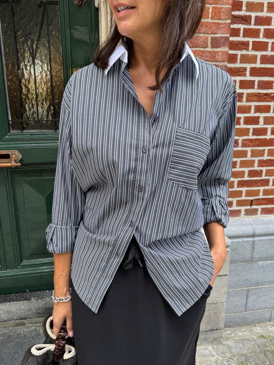 Janice Bloes Kygo Black Stripes