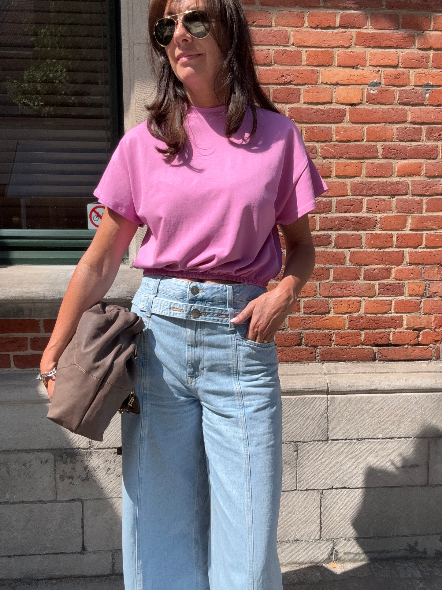 Re/Born T-Shirt Raffa Berry Pink