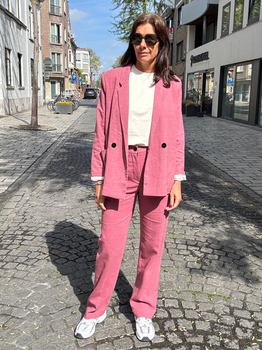Bad Habits Broek Karolina Cherry