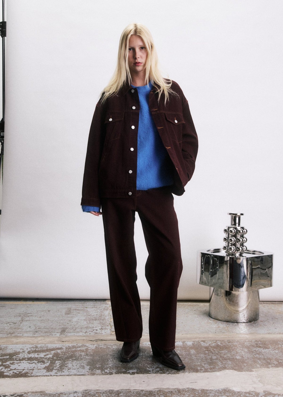 Jiji Broek Jeans Jeremy Bordeaux
