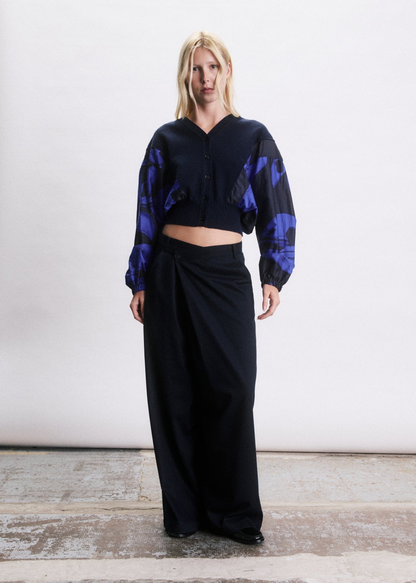 Jiji Broek Harrison Bleu Marine