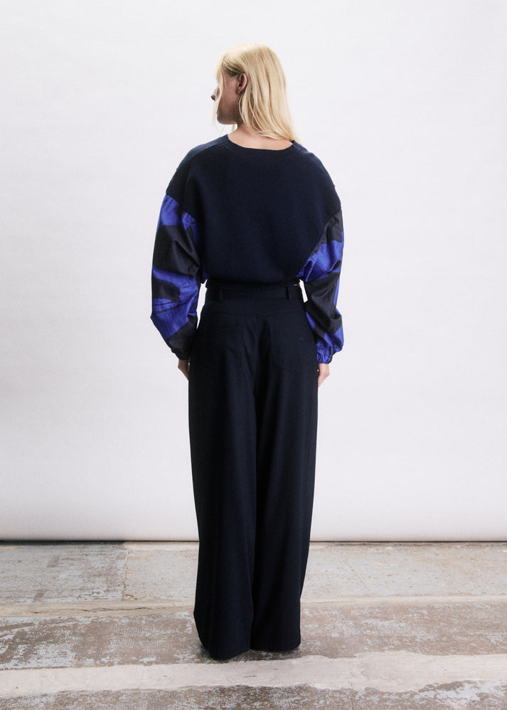 Jiji Broek Harrison Bleu Marine