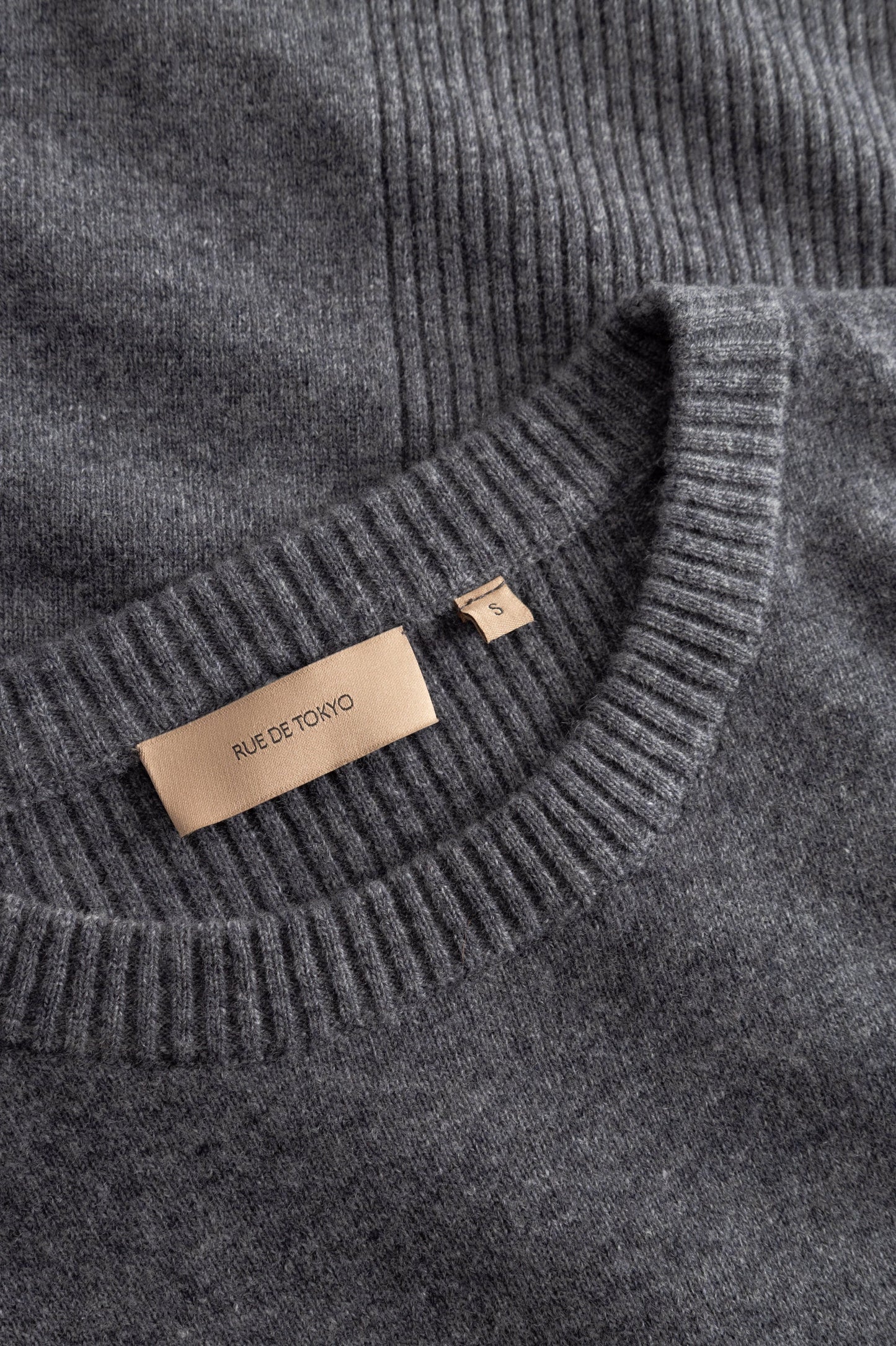 Rue de Tokyo Pull Kara Merinos Grey Melange