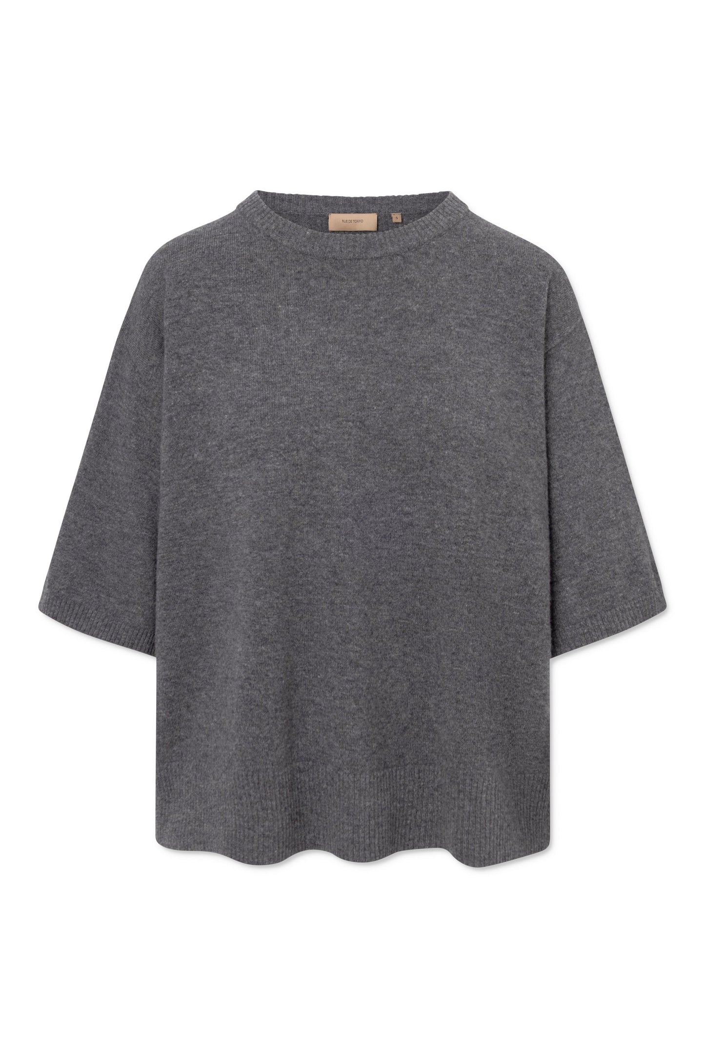 Rue de Tokyo Pull Kara Merinos Grey Melange
