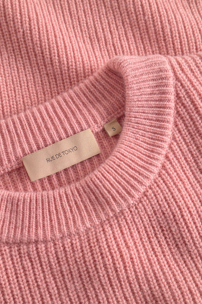 OUTLET Rue de Tokyo Pull Karli Wol Cashmere Rose