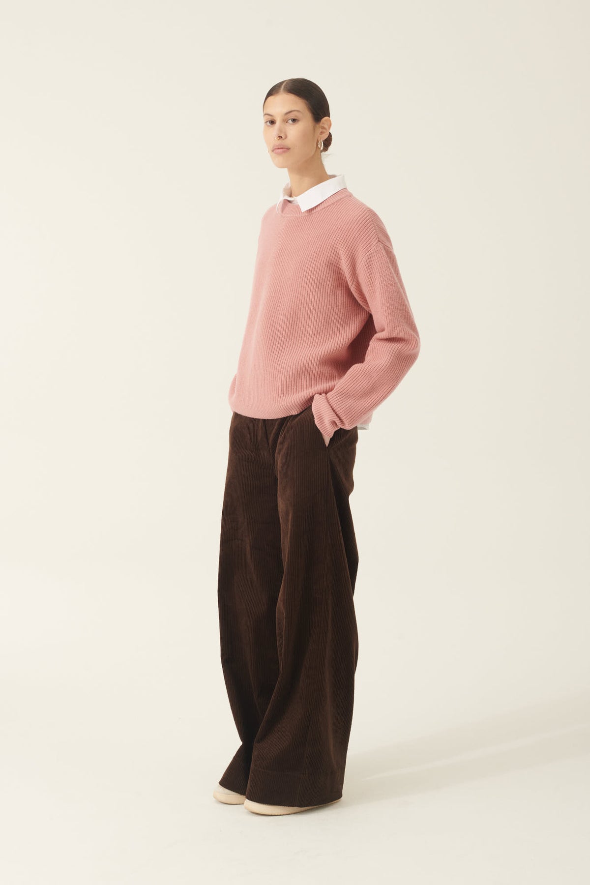 OUTLET Rue de Tokyo Pull Karli Wol Cashmere Rose