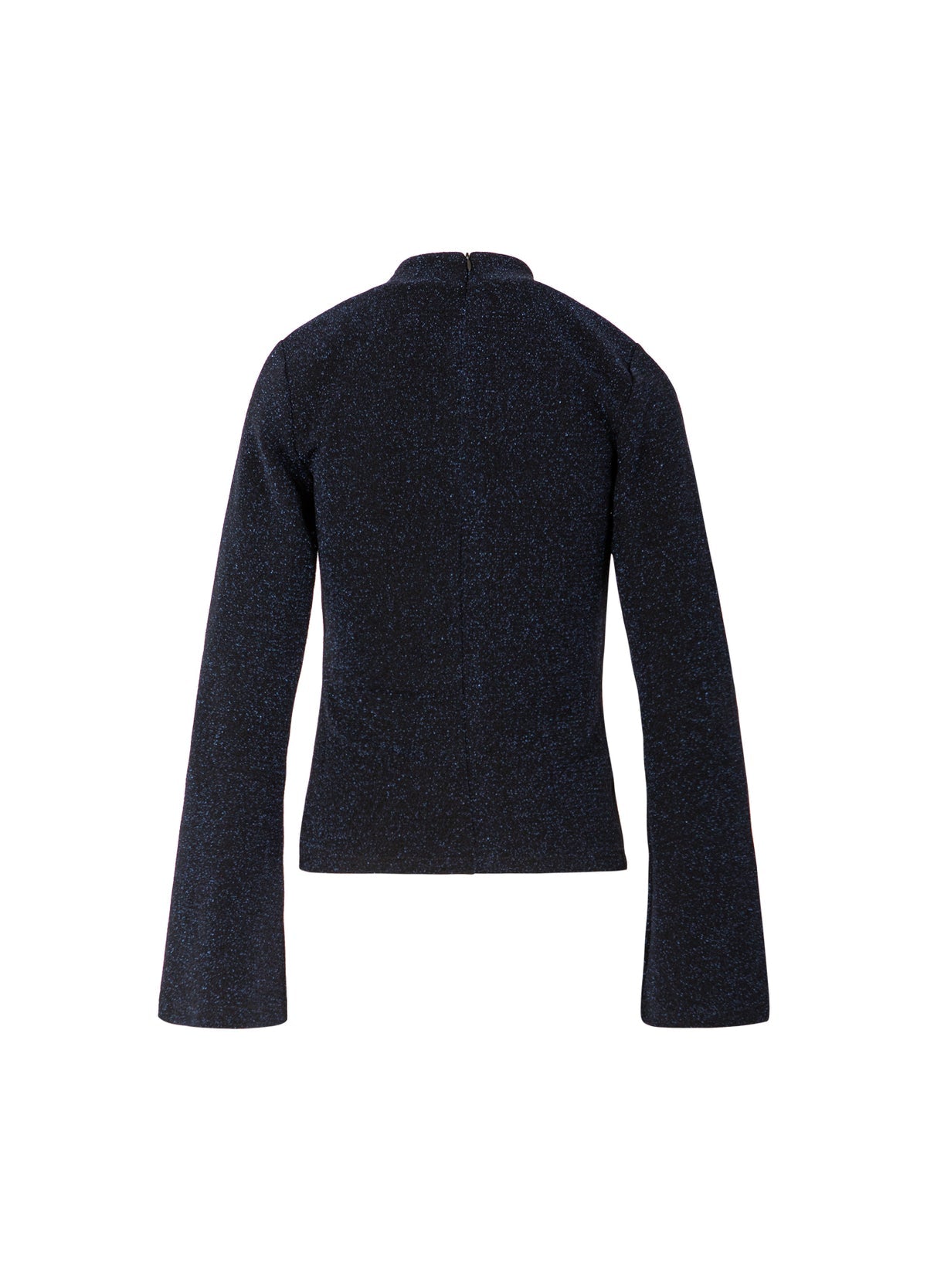 Coster Copenhagen Bloes met wijde Mouwen Lurex Eclipse Blue