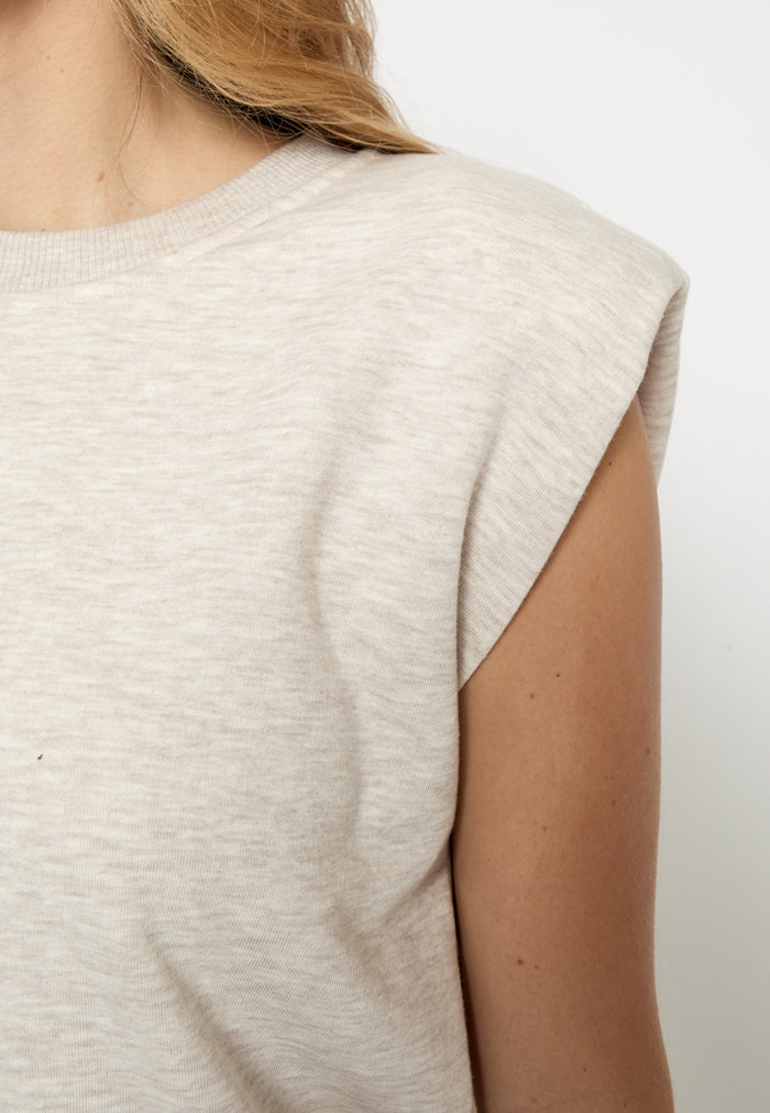 Minus T-Shirt Midea Nomad Sand Melange