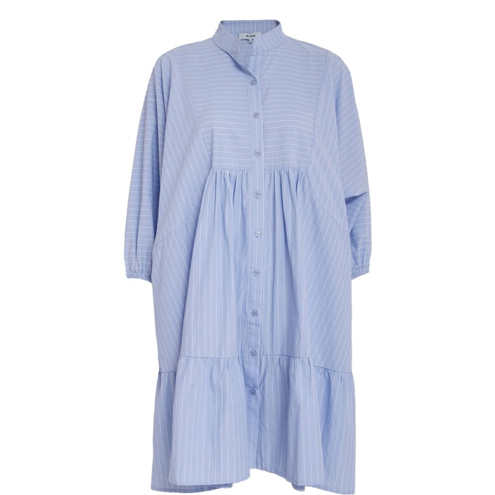 Minus Jurk Rikke Skyway Blue stripe