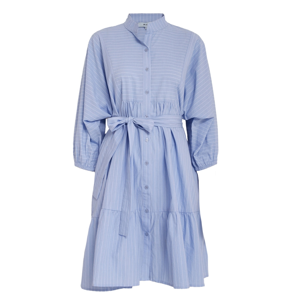 Minus Jurk Rikke Skyway Blue stripe