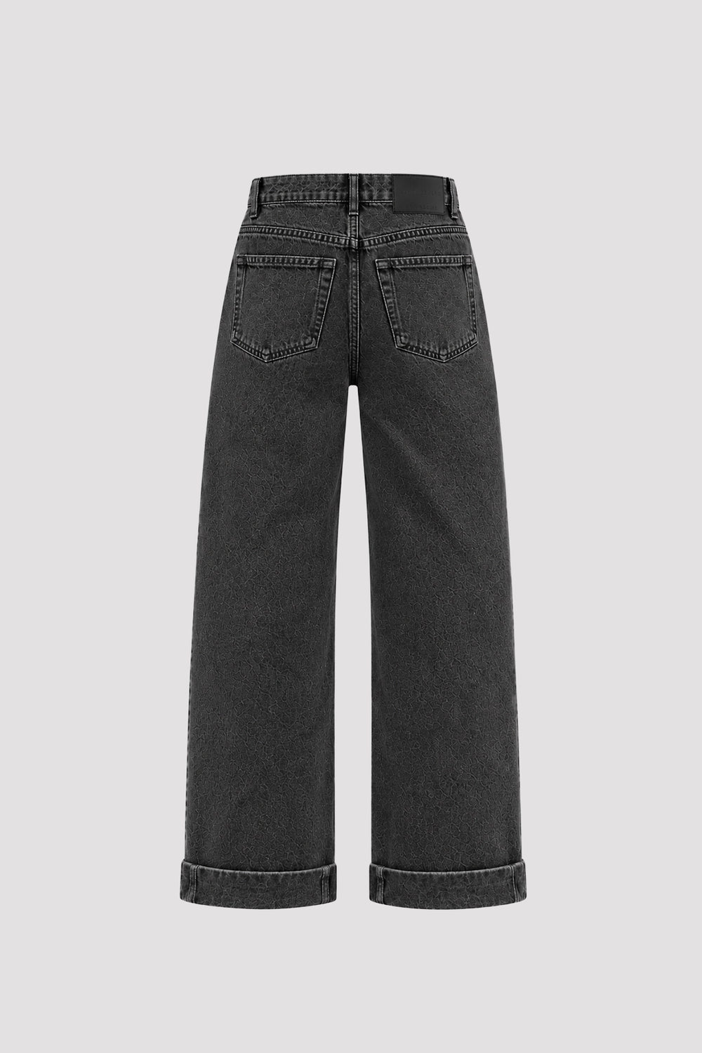 Liv The Label Jeans Nina Cuffed Washed Grey
