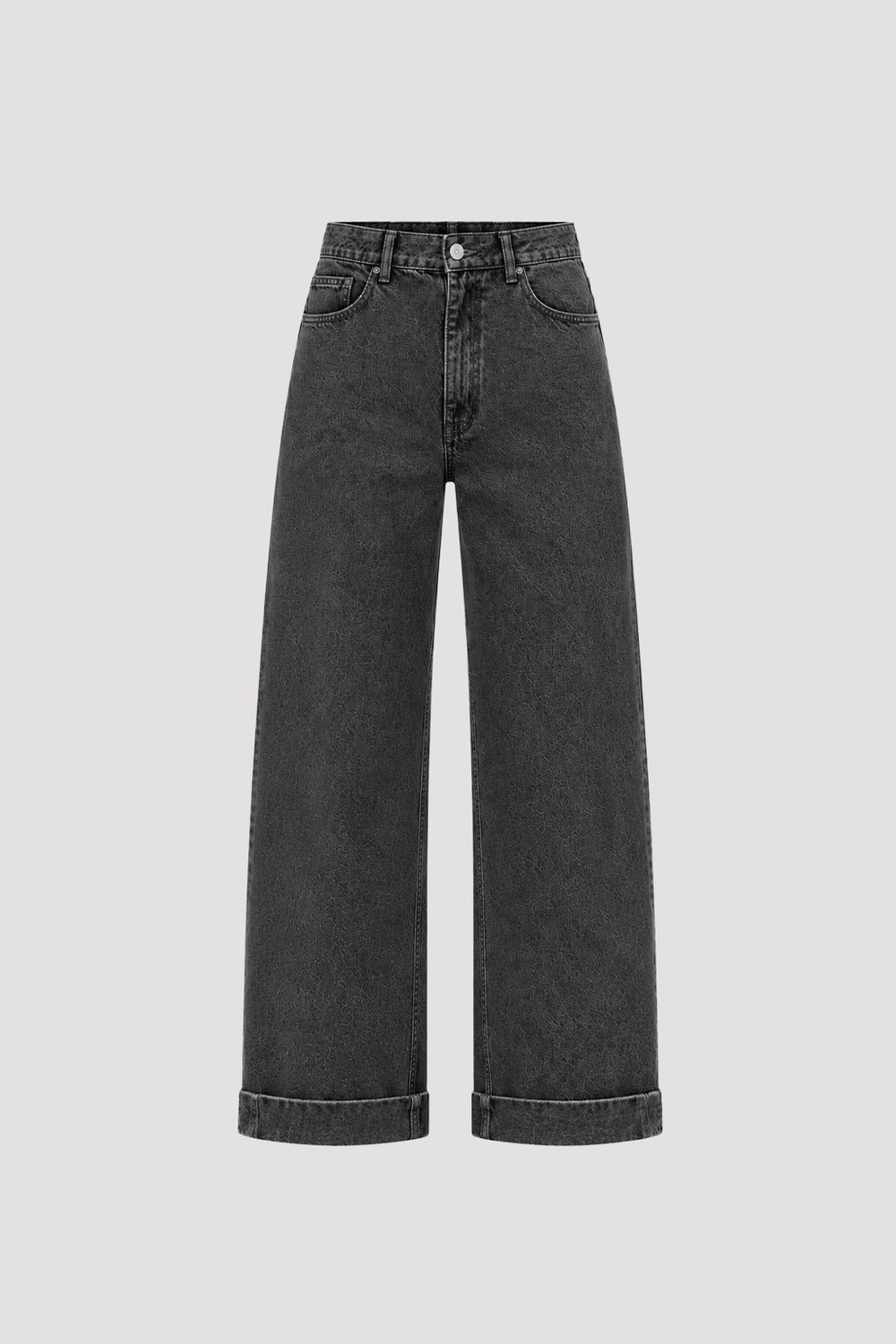 Liv The Label Jeans Nina Cuffed Washed Grey