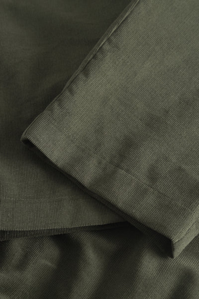 OUTLET Rue de Tokyo Broek Parel Baby Corduroy Moss Green