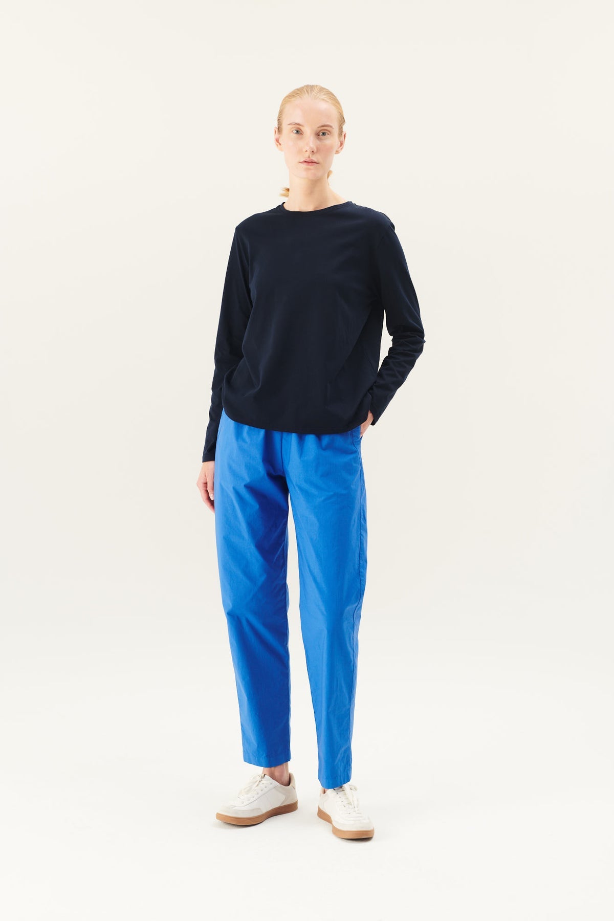 Rue de Tokyo Broek Parel Lapis Blue