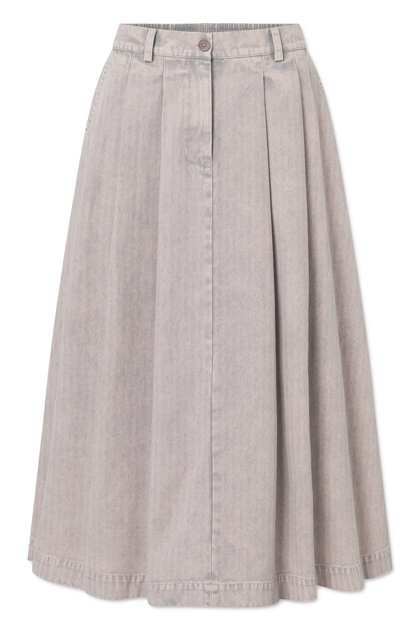 Rue de Tokyo Rok Pen Faded Herringbone Icy Lavender