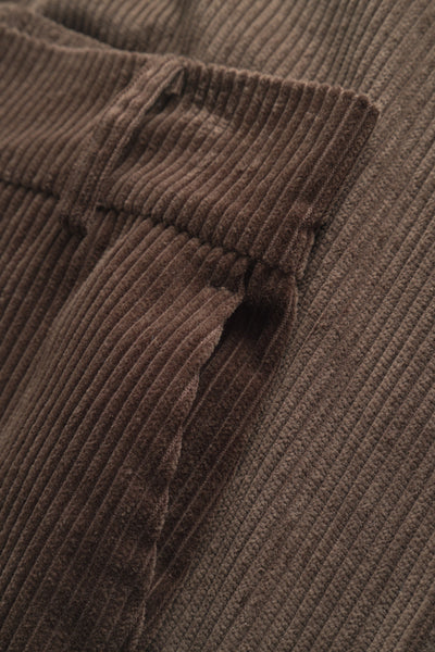 OUTLET Rue de Tokyo Broek Philly Heavy Corduroy Dark Brown