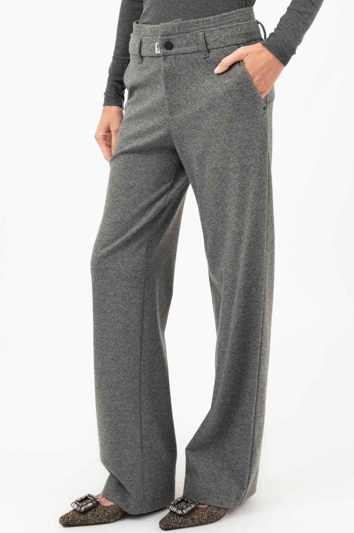 PNTS Broek The Super B Grijs