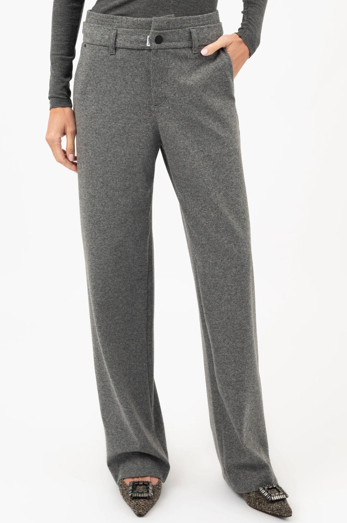 PNTS Broek The Super B Grijs
