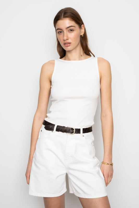 Camilla Pihl Top Peggy Rib Boatneck