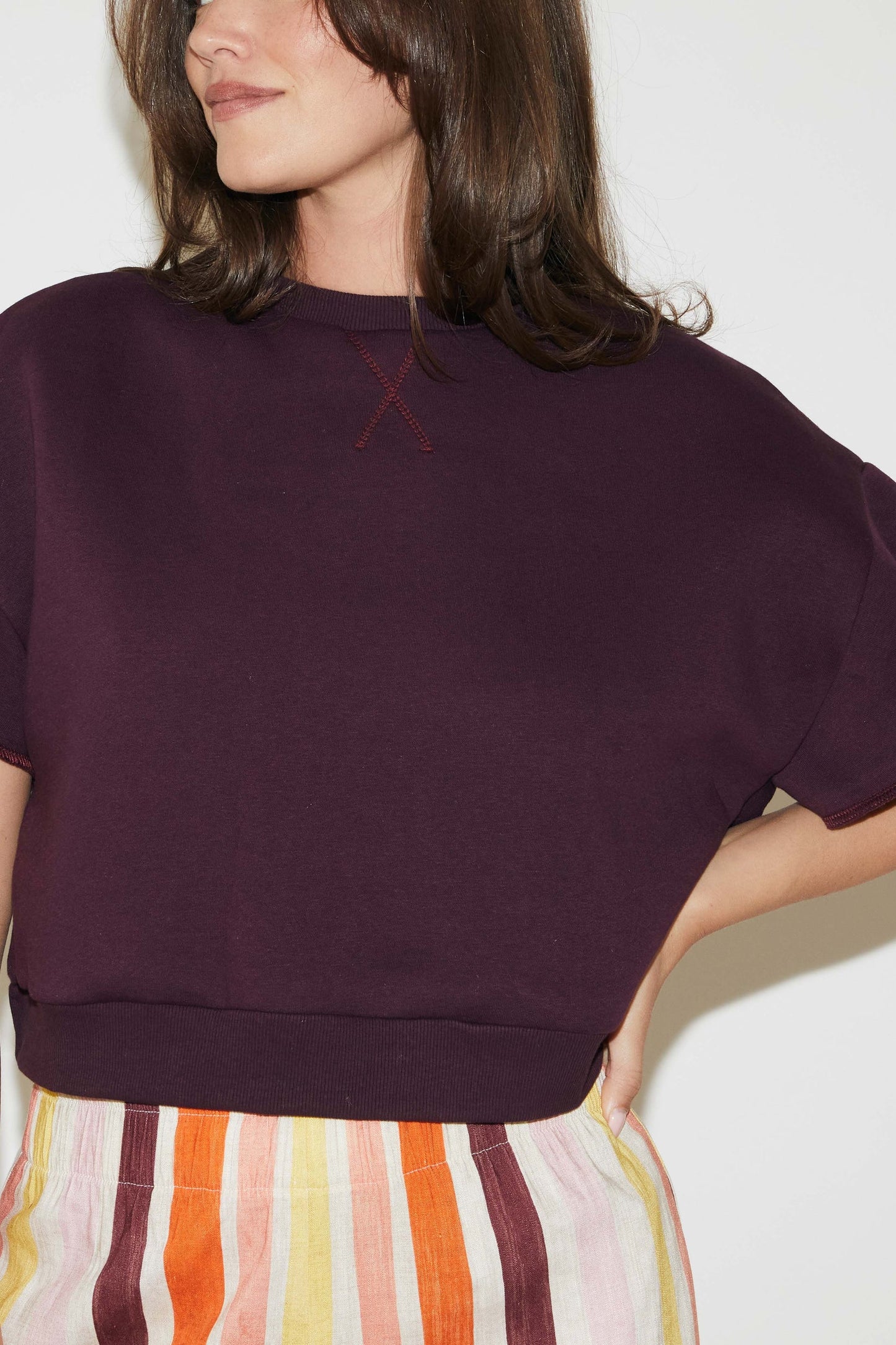 Re/Born Sweater Raffaëlla Vino