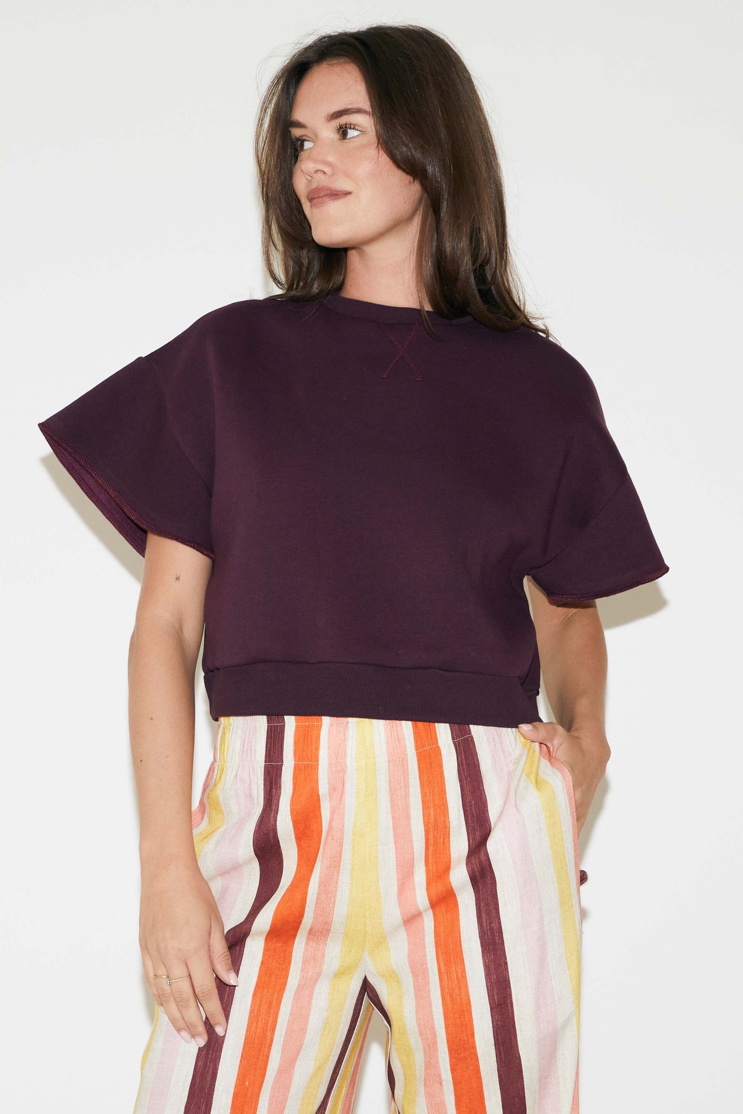 Re/Born Sweater Raffaëlla Vino