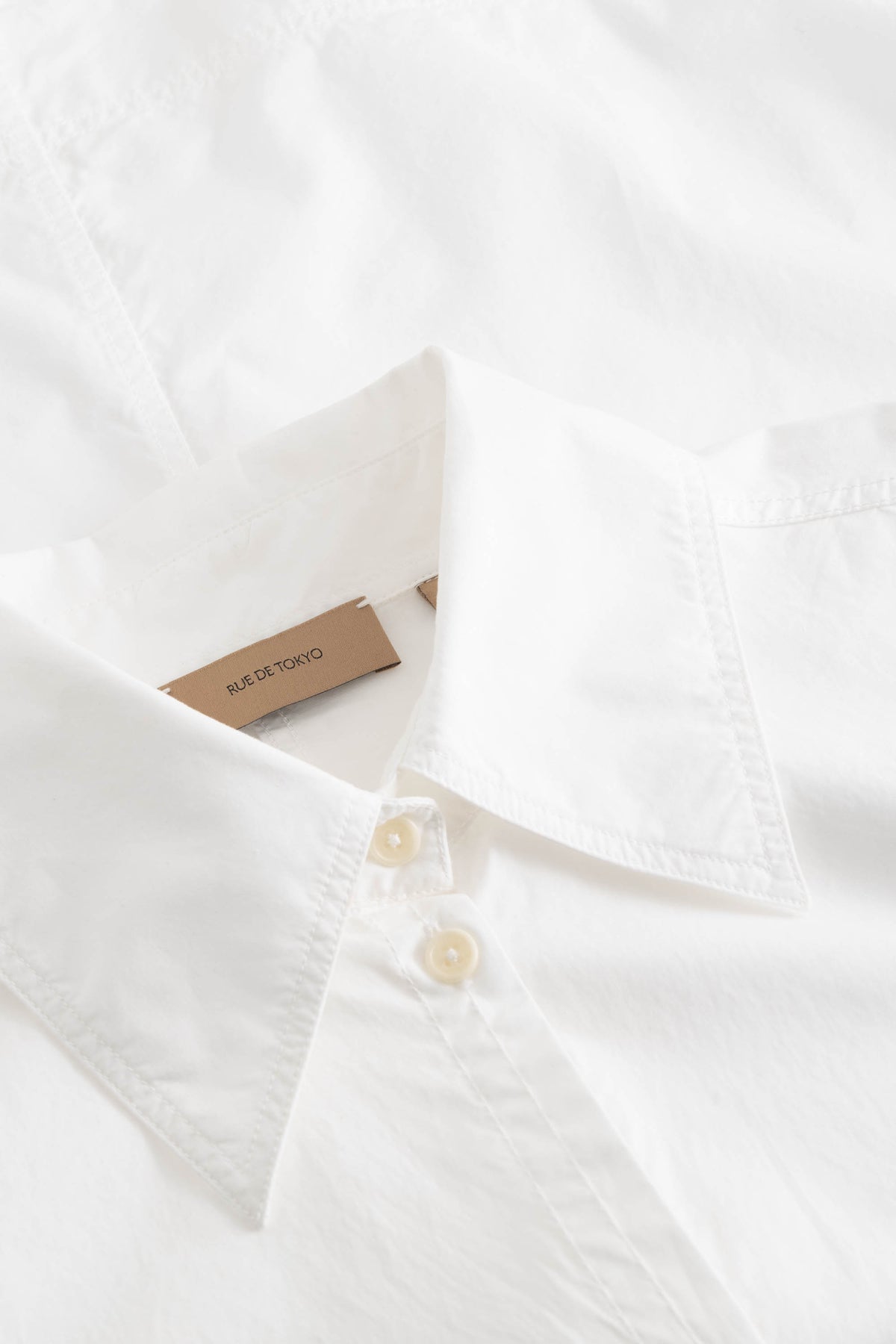 Rue de Tokyo Bloes Seren Popeline White