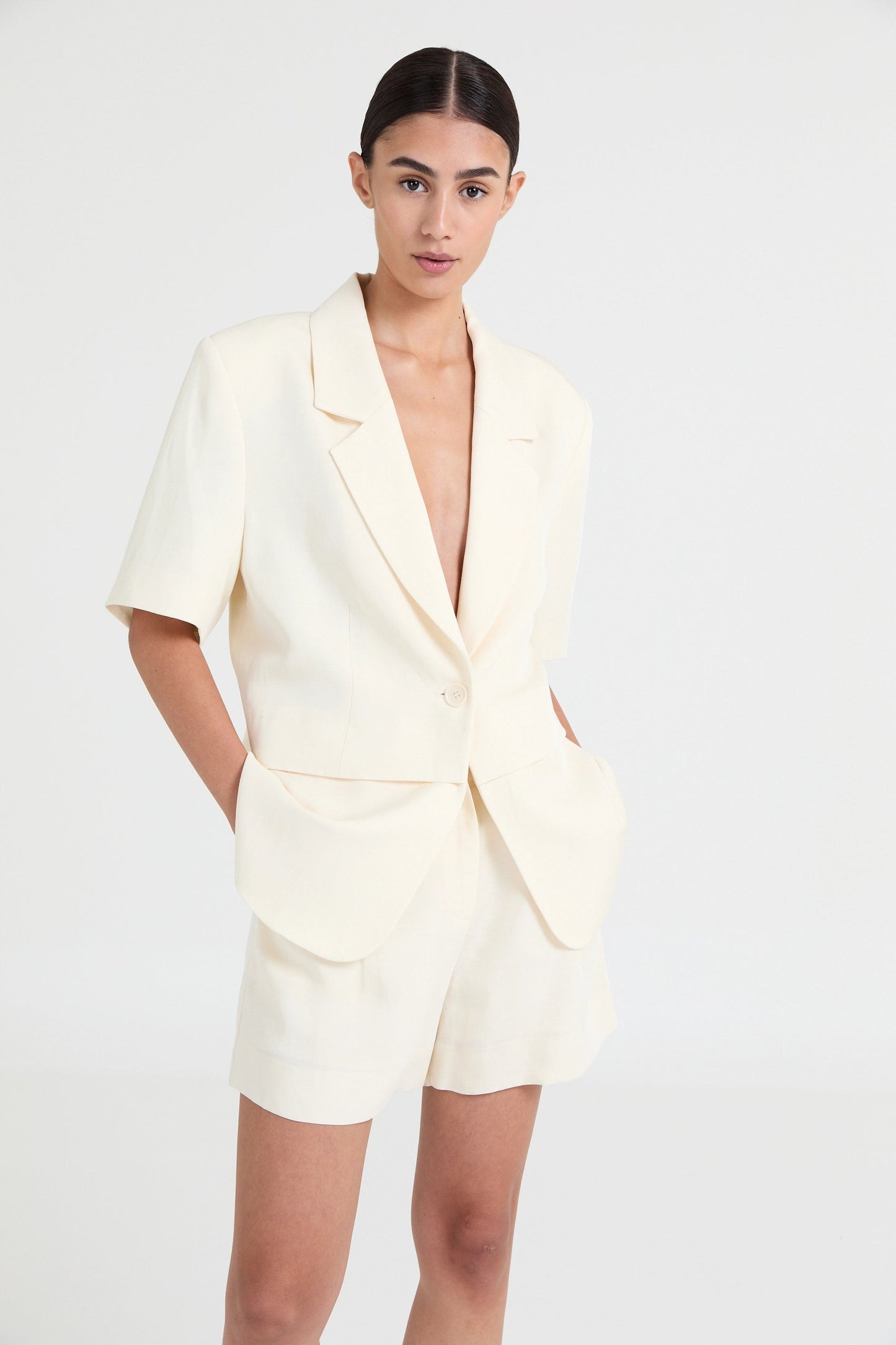 Liv The Label Blazer Sienna Buttercream