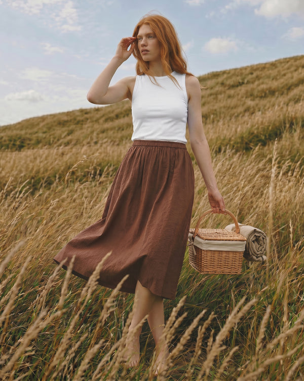 La Rouge Rok Sienna Chestnut