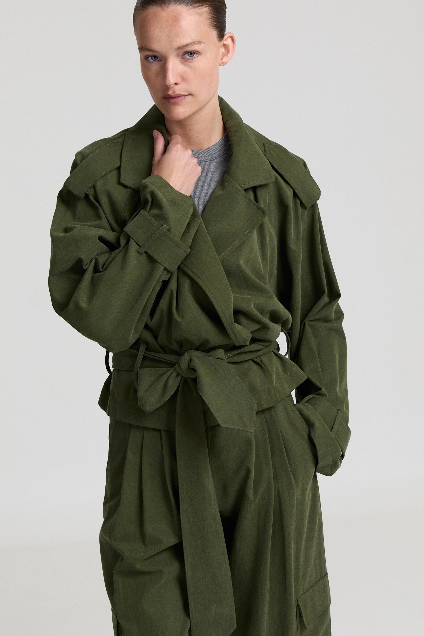 Liv The Label Jas Simone Khaki Green