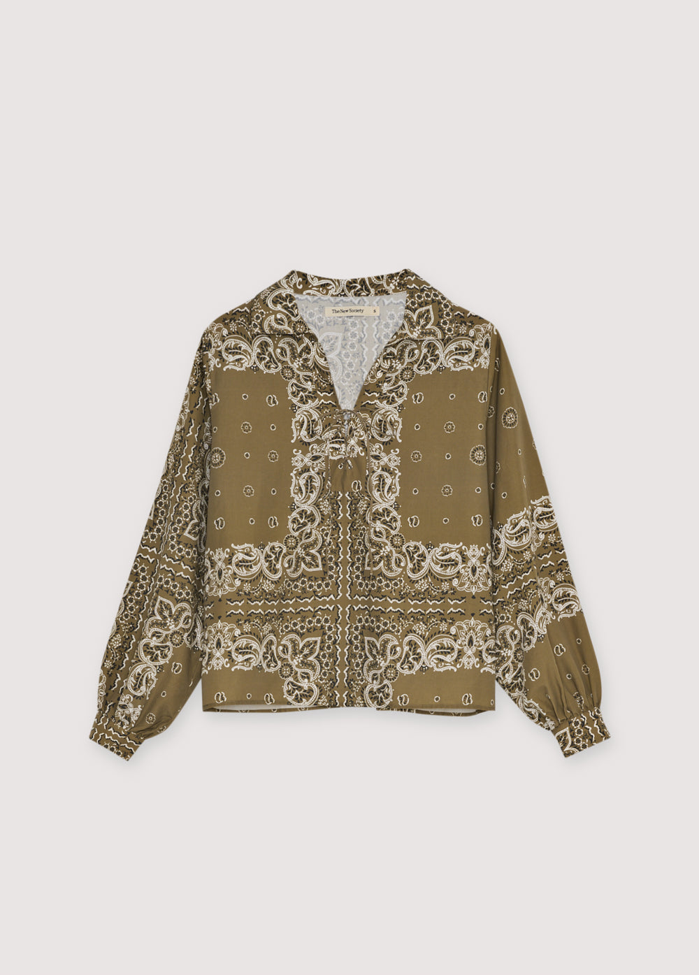 The New Society Bloes Waterlily Bandana Print