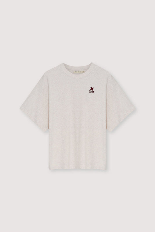 The New Society T-Shirt met Logo Sand Vigore