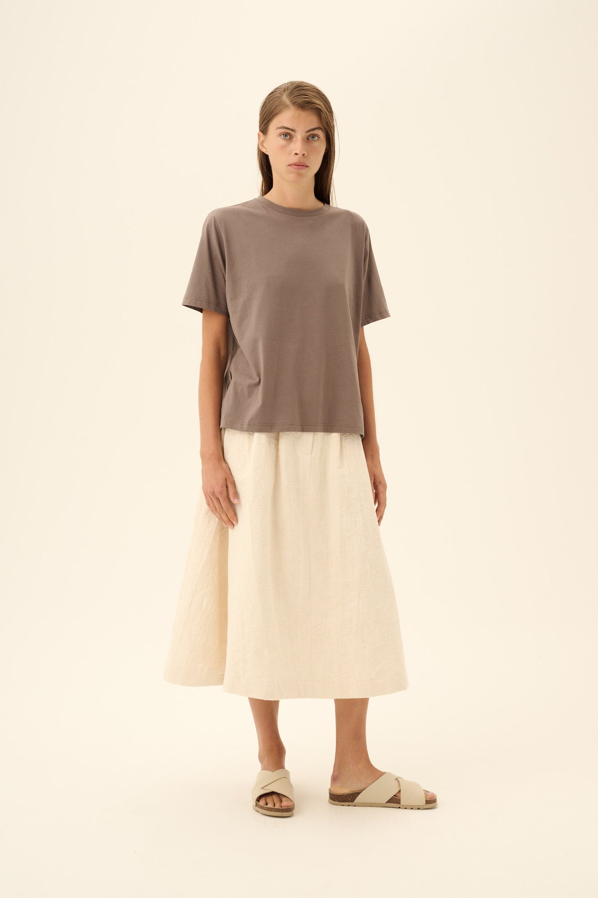 Rue de Tokyo T-Shirt Trish Taupe