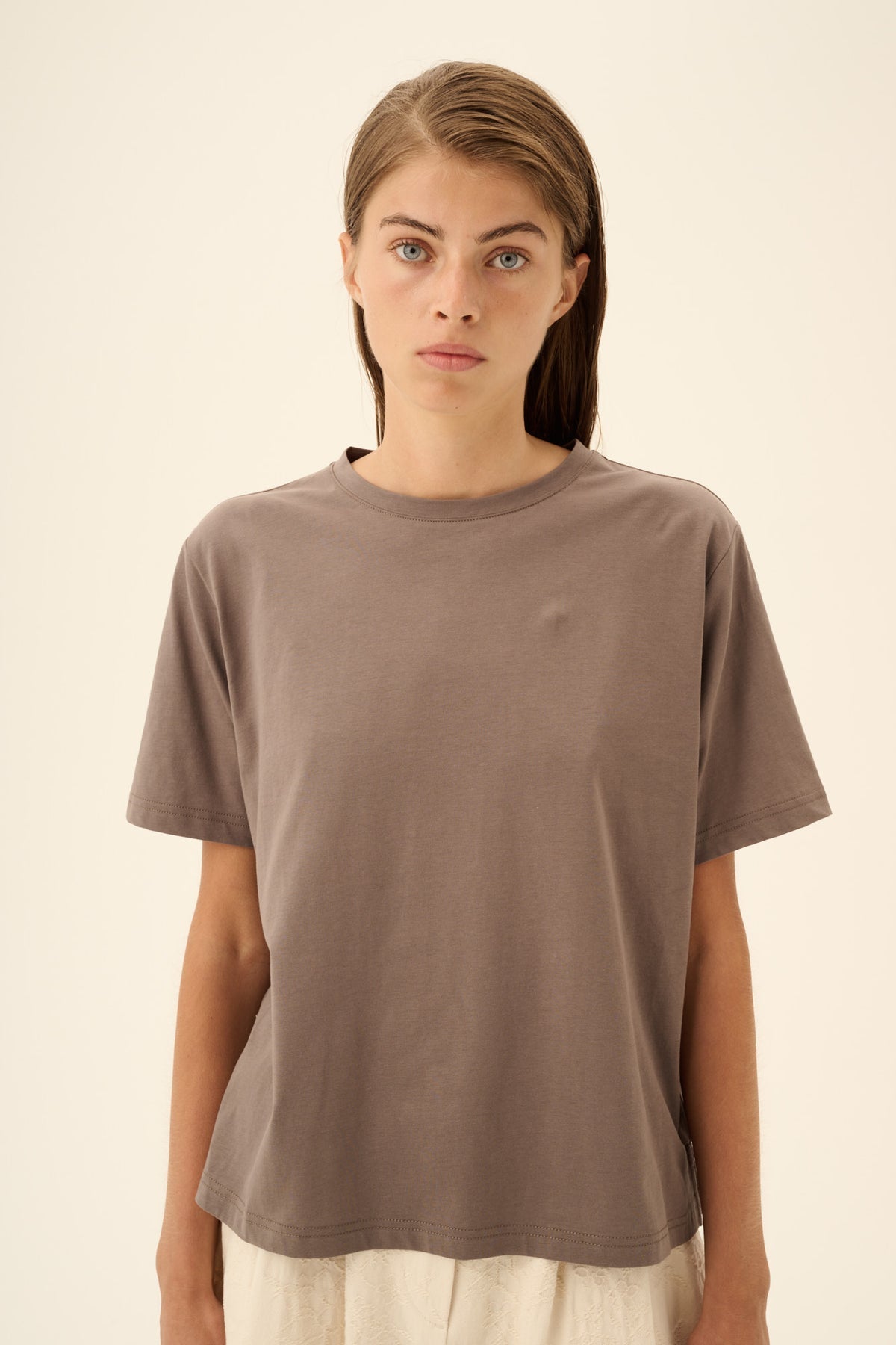 Rue de Tokyo T-Shirt Trish Taupe
