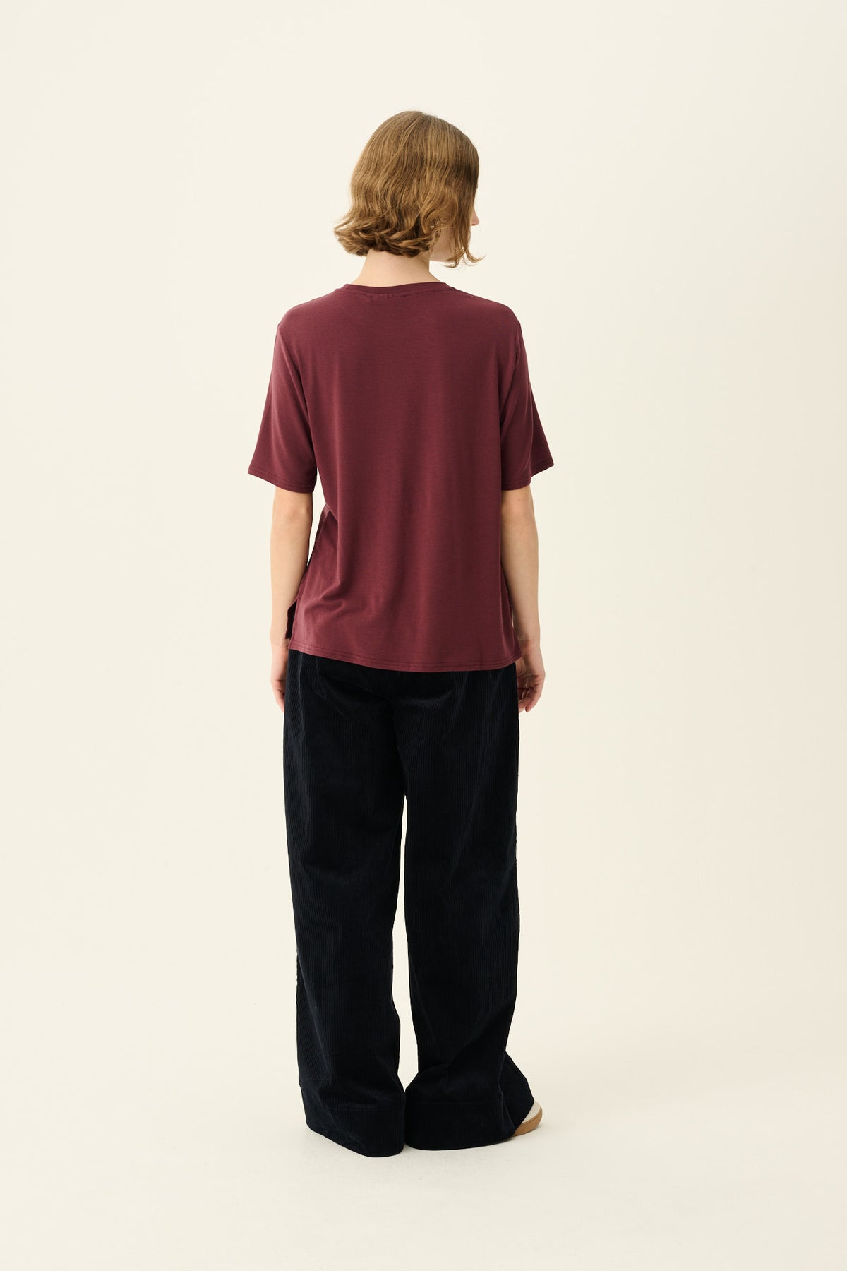 Rue de Tokyo T-Shirt Trish Burgundy