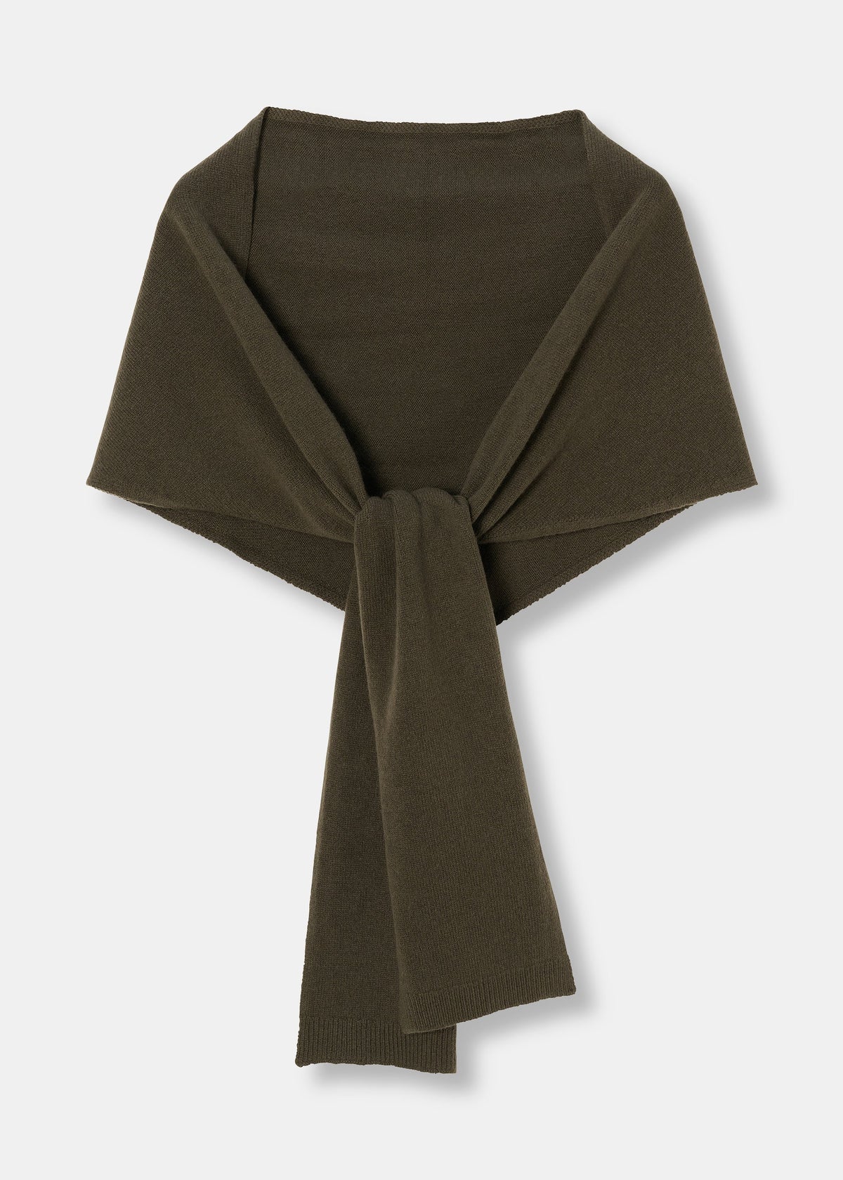 Zenggi Sjaal Fijne Wol Dark Green