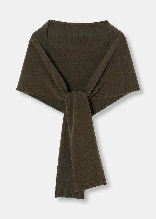 Zenggi Sjaal Fijne Wol Dark Green