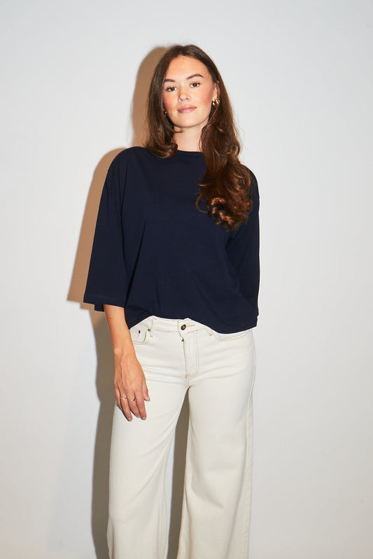 Re/Born T-Shirt Zizi Dark Blue