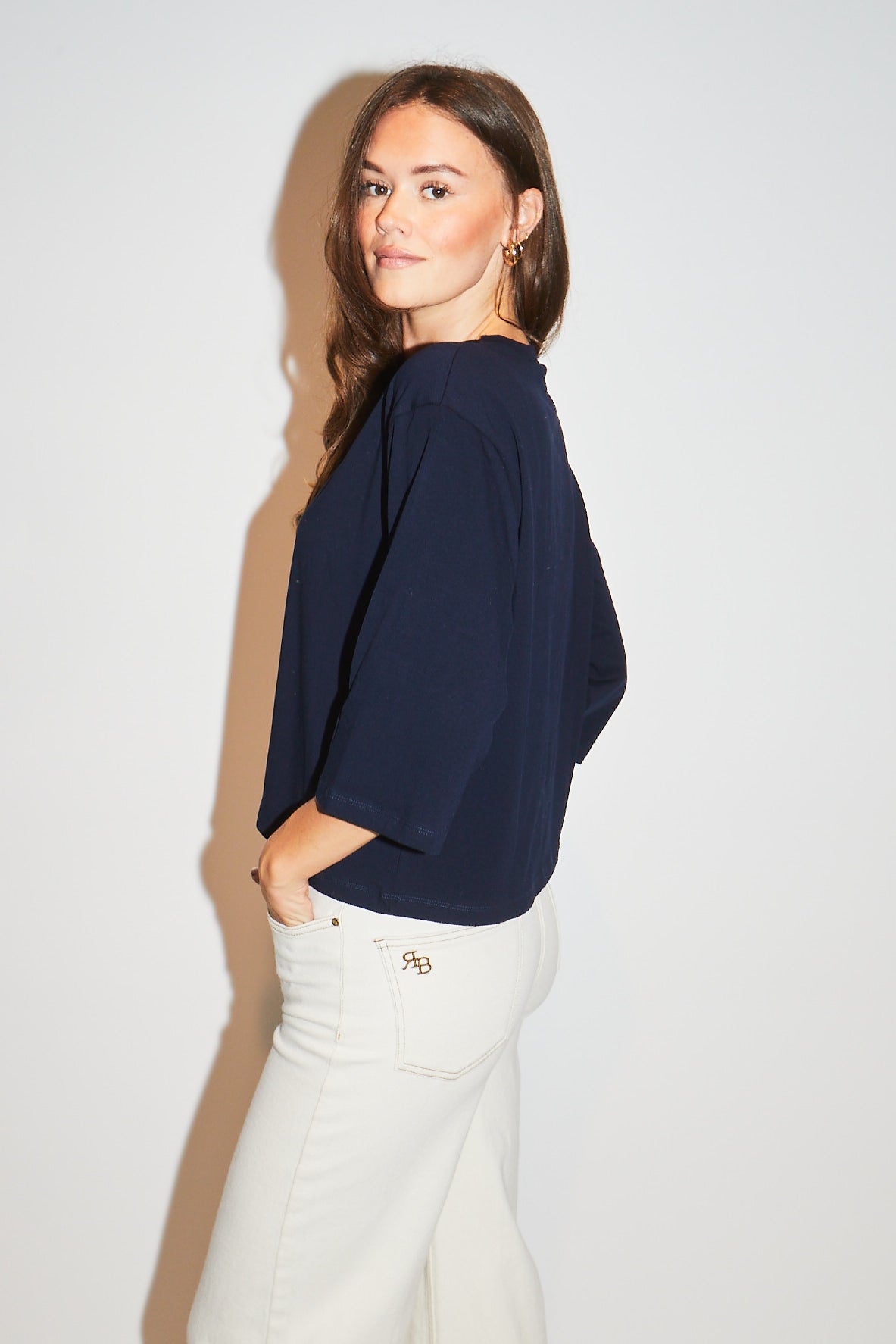 Re/Born T-Shirt Zizi Dark Blue