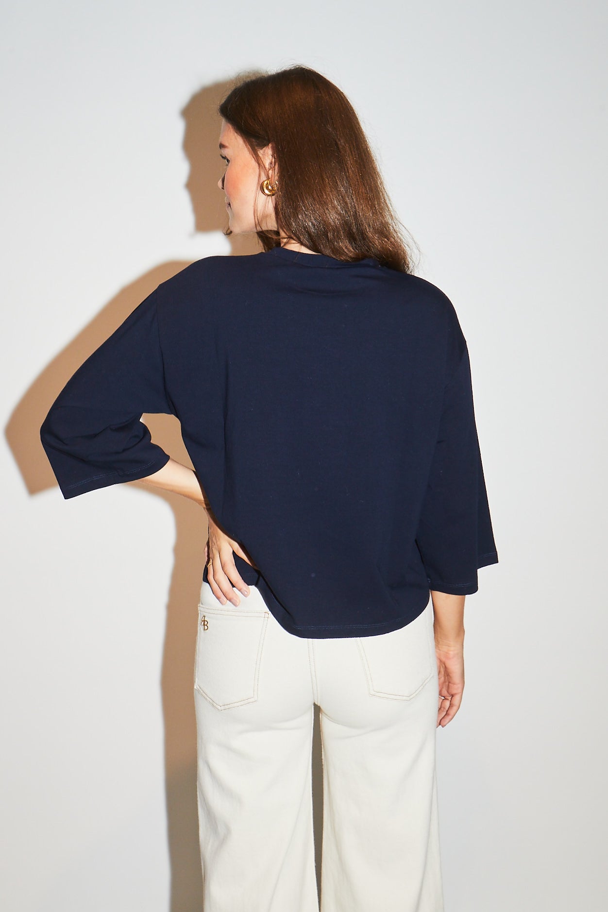Re/Born T-Shirt Zizi Dark Blue