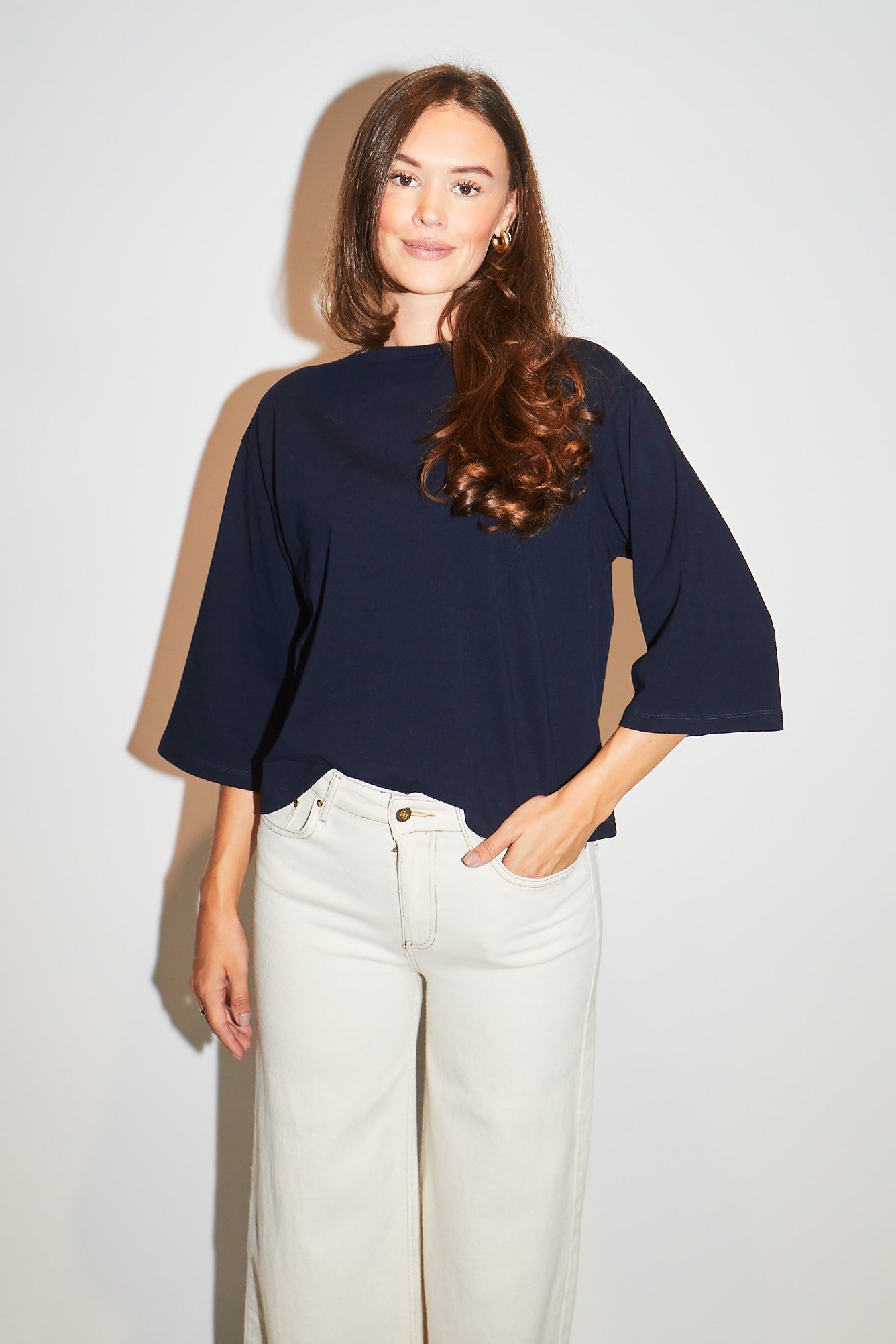 Re/Born T-Shirt Zizi Dark Blue