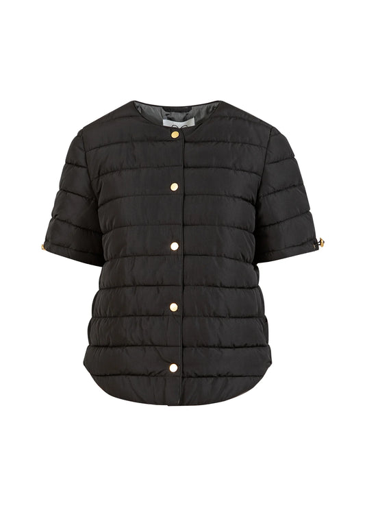 Coster Copenhagen Jas Asta Quilted Short Sleeved Black
