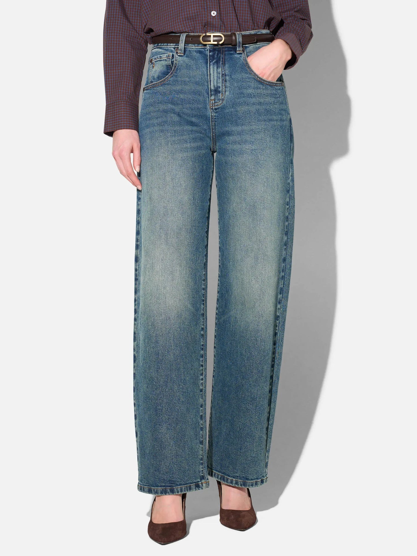 Janice Barrel Jeans Baxter Blue 357